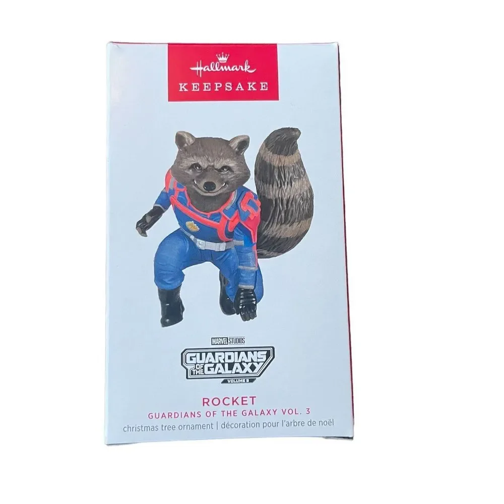 Marvel Studios Guardians of the Galaxy Vol. 3 Rocket Christmas Ornament Hallmark